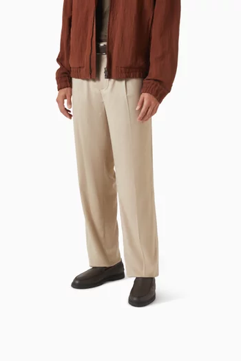 حذاء سهل الارتداء مفتوح من الخلف جلد