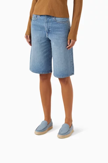 Slipper Loafers in Suede Leather