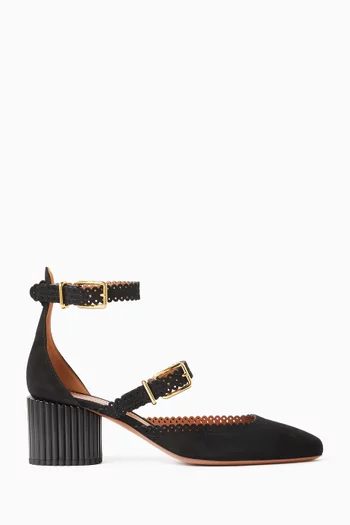 Eddie Mary Jane 55 Sandals in Suede