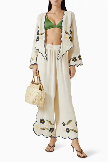 بنطال فيور ونتر مزيج فيسكوز