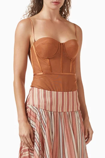 Rebellion Corset Bodysuit