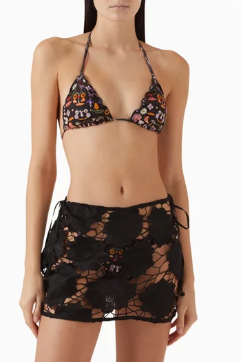 Karla Pareo Cover-up in Lace