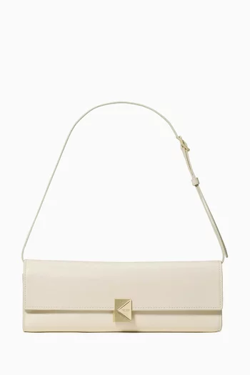 Mini Deco Shoulder Bag in Leather