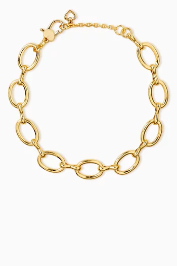 One in a Million Bracelet in Gold-tone Brass