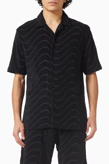 قميص روبرتو بنقشة جاكار تيري