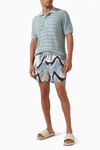 تي شيرت بولو فيدال قطن وجاكار