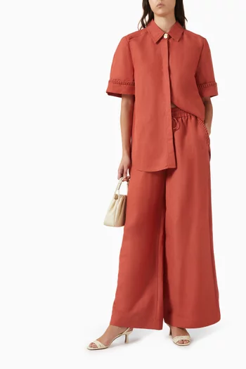 Tropez Shirt in Linen Blend