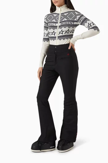 Holiday Knit Bodysuit in Merino Wool