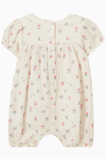 Marigold Fiesta Romper in Organic Cotton