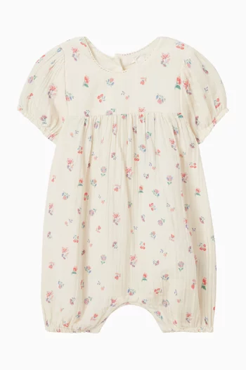 Marigold Fiesta Romper in Organic Cotton