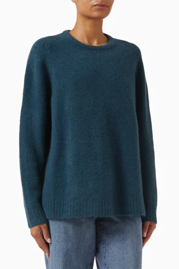 Crewneck Sweater in Cashmere-blend