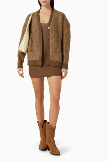 Haze Knit Mini Skirt