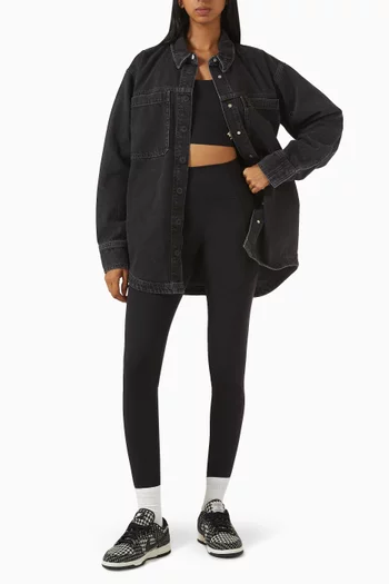 Oversized-fit Shirt in Denim