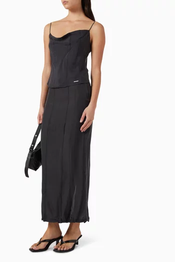 Whiplash Cami Top in Cupro