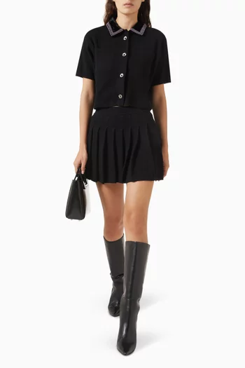 Embellished-trim Shirt