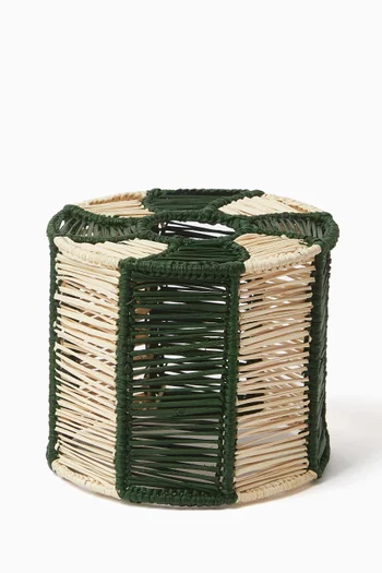 Medium Peppermint Candle Holder