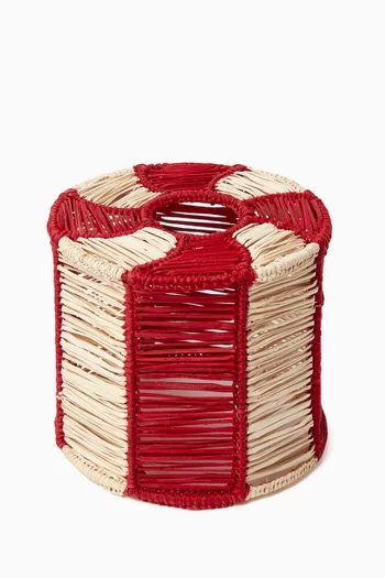 Medium Peppermint Candle Holder