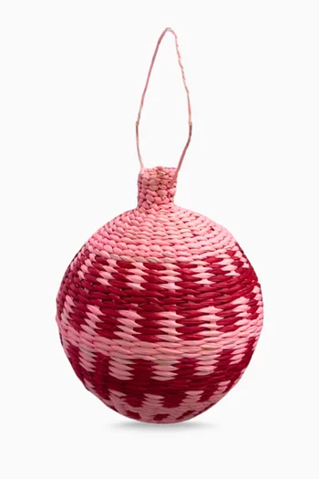 زينة شجرة الكريسماس تشيري باتش بتصميم كرة