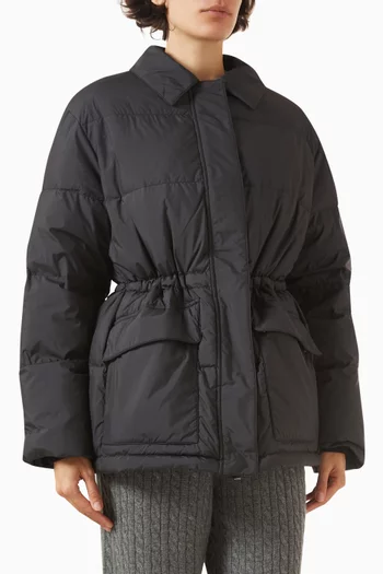 جاكيت مبطن بالزغب