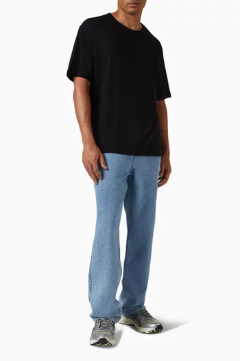 تي شيرت 401 بقصة فضفاضة قطن