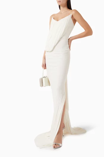 فستان ناتشورال بدرابيه جيرسيه