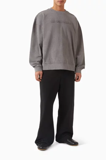 001 Sweatshirt in Cotton