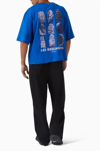 تي شيرت 007 بقصة فضفاضة قطن