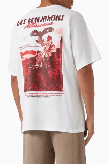 تي شيرت 005 بقصة فضفاضة قطن