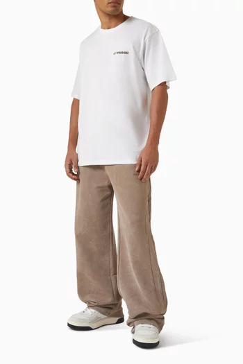 تي شيرت 006 بقصة فضفاضة قطن