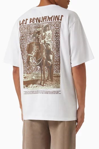 تي شيرت 006 بقصة فضفاضة قطن