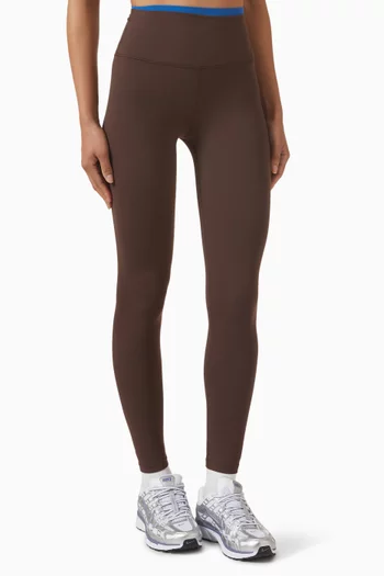 لغينغز دوال خفيف بخصر مرتفع وطول 7/8