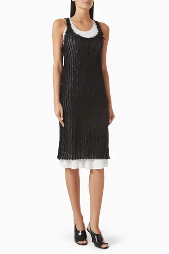 strapless open back dress ALC Women's Delfina Vegan Leather Pleated Dress