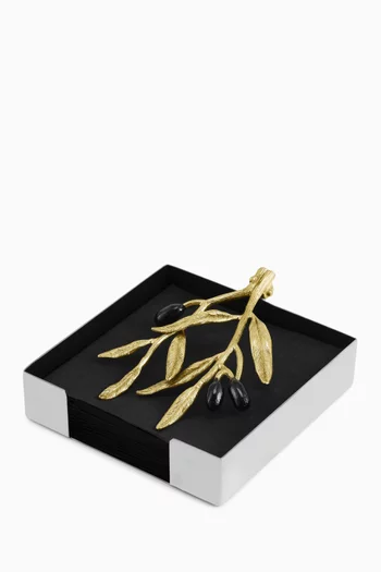 Olive Branch Napkin Holder