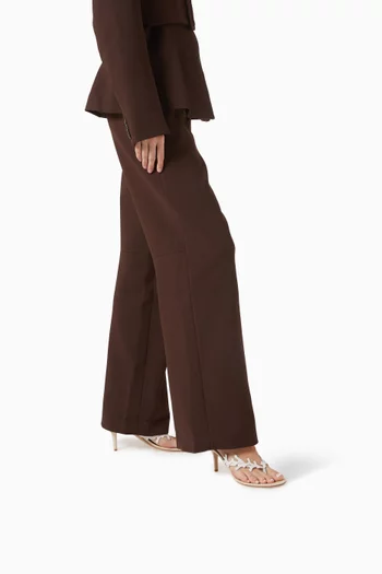 Coral 70 Mules in Leather