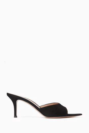 Mule Sandals in Suede