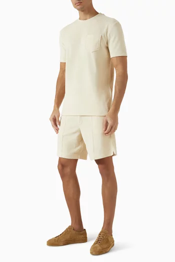 T-shirt in Terry Towelling