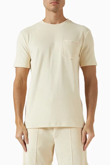 T-shirt in Terry Towelling