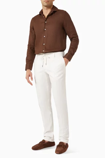 بنطال إيربان قطن مطاطي