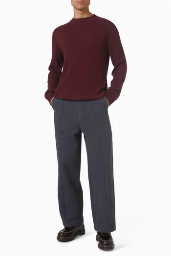 بنطال كاربنتر بنقشة هيرنغ بون