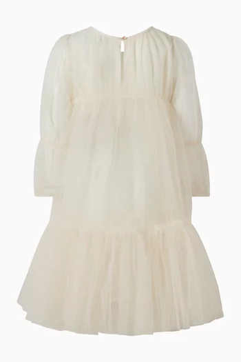 Allison Midi Dress in Tulle