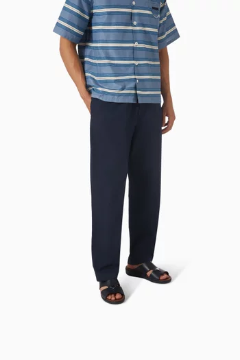 Logo Slides in Leather