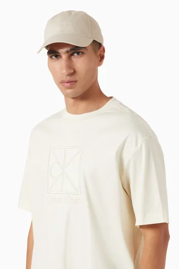 Logo-embroidered Baseball Cap in Cotton