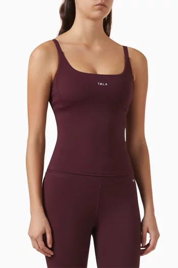 SkinLuxe Scoop-neck Vest