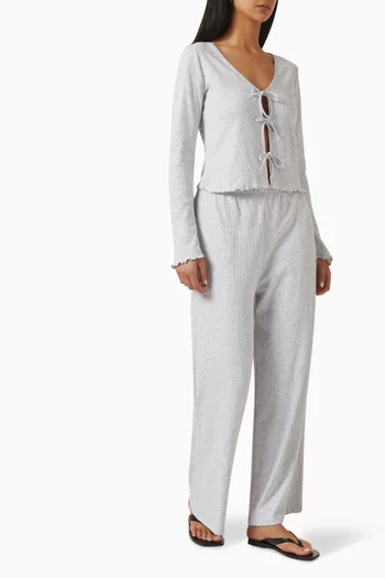 Sleep Lounge Wide-leg Pants