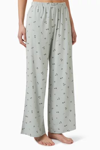 Sleep Lounge Wide-leg Pants
