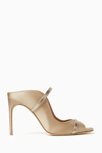 حذاء نواه مفتوح من الخلف بكعب 90 مم ستان