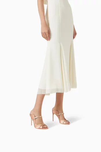 Noah 90 Mules in Satin