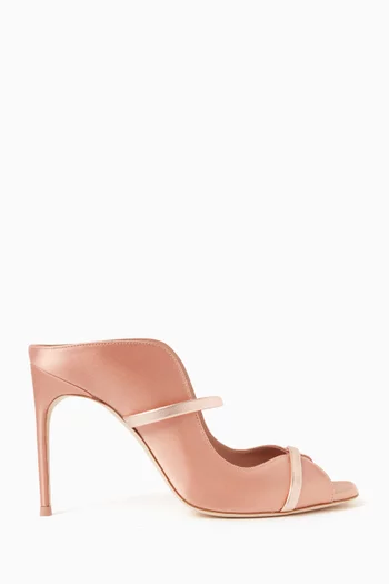 Noah 90 Mules in Satin