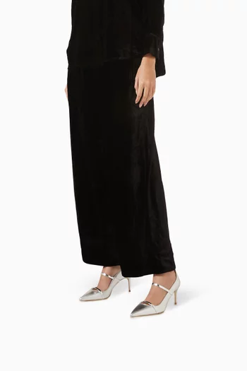 Diaz 70 Pumps in Metallic Nappa