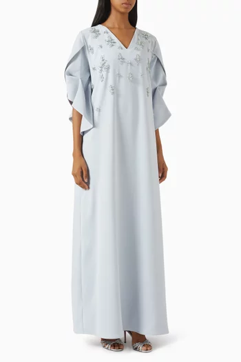 قفطان مطرز بالخرز